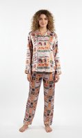 Pijama en Seda para Dama – Ref. Café Colombiano