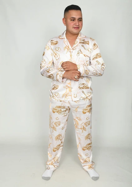 Pijama en seda Caballero – Ref: Música Popular