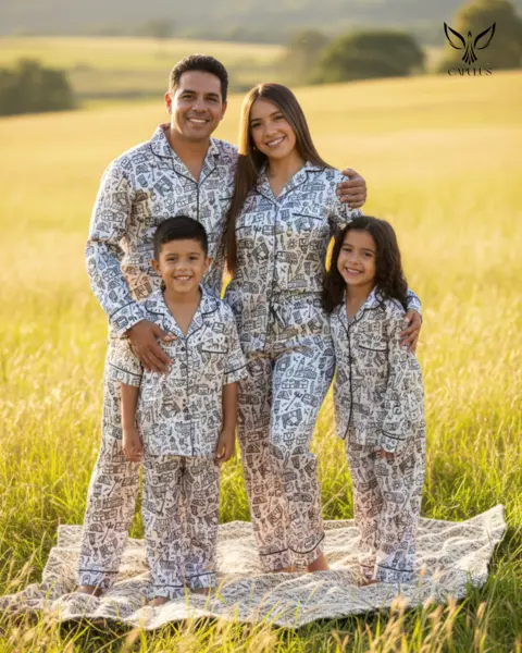 Pijama en Seda para Niños – Ref. Bacatá
