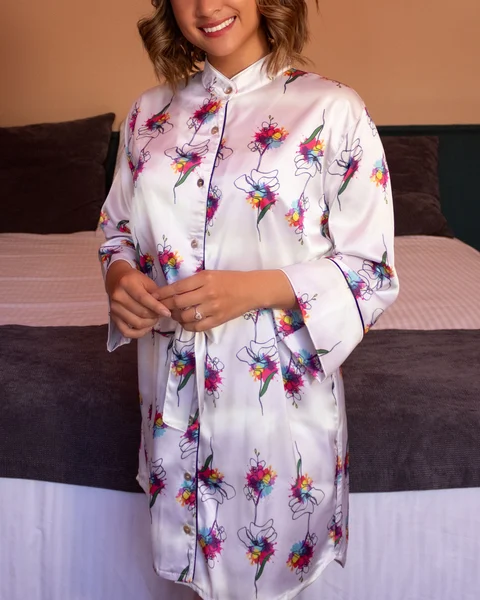 Camisola Formal para Dama – Ref. Orquídeas